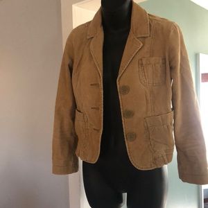 Abercrombie small jacket- corduroy